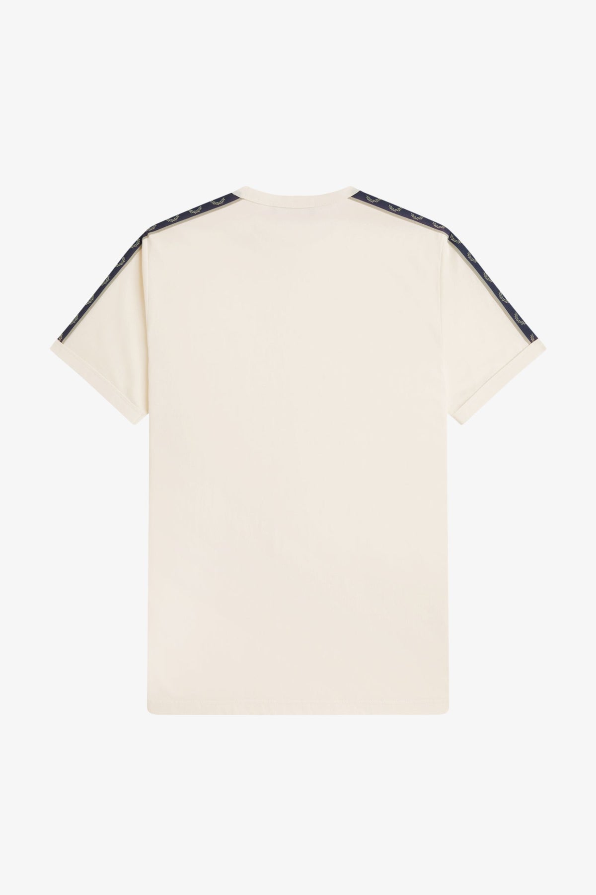 Fred Perry M4613 Contrast Tape Ringer T-Shirt 30B - Ecru