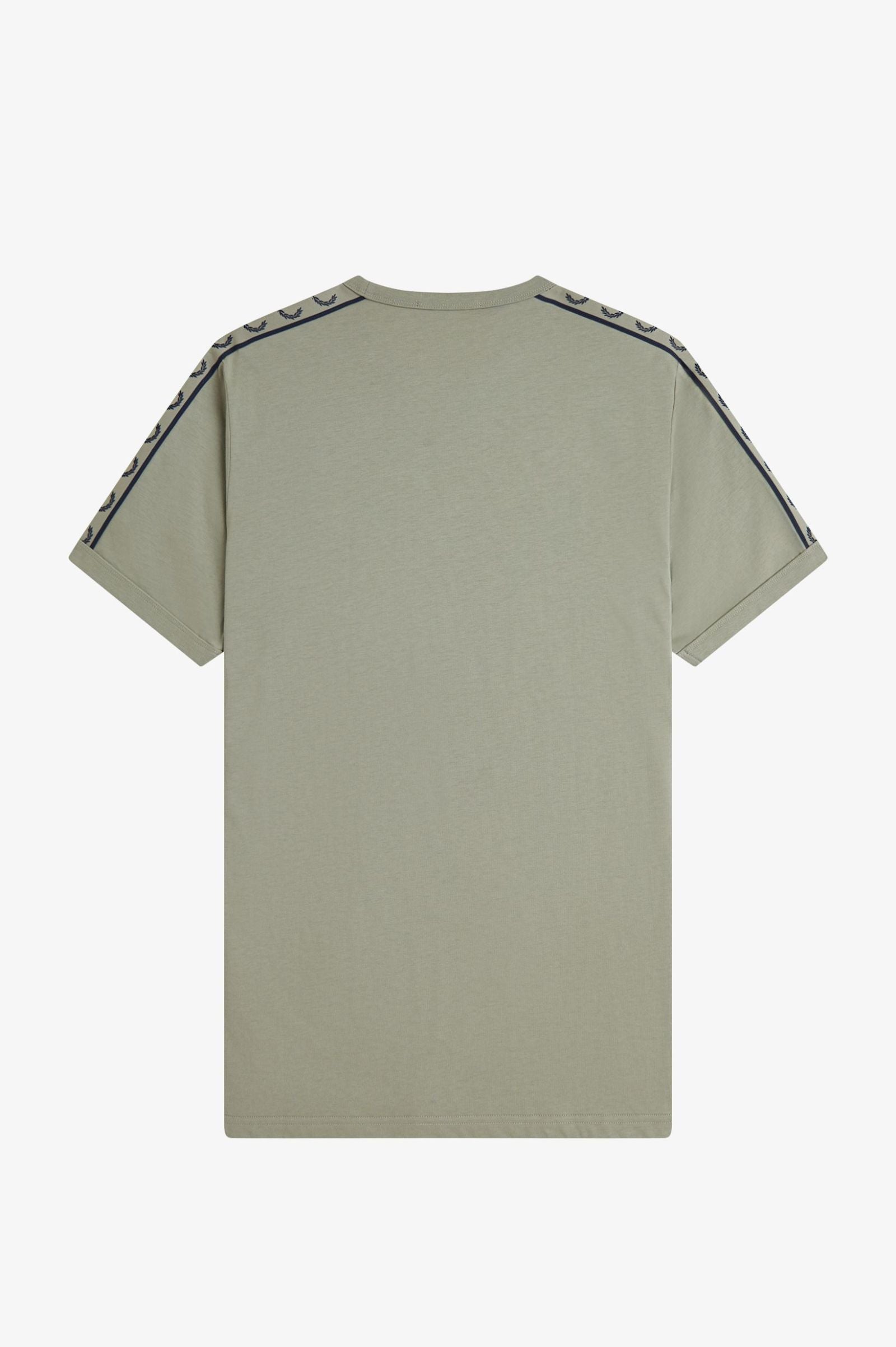 Fred Perry M4613 Contrast Tape Ringer T-Shirt 33B - Seagrass/Navy