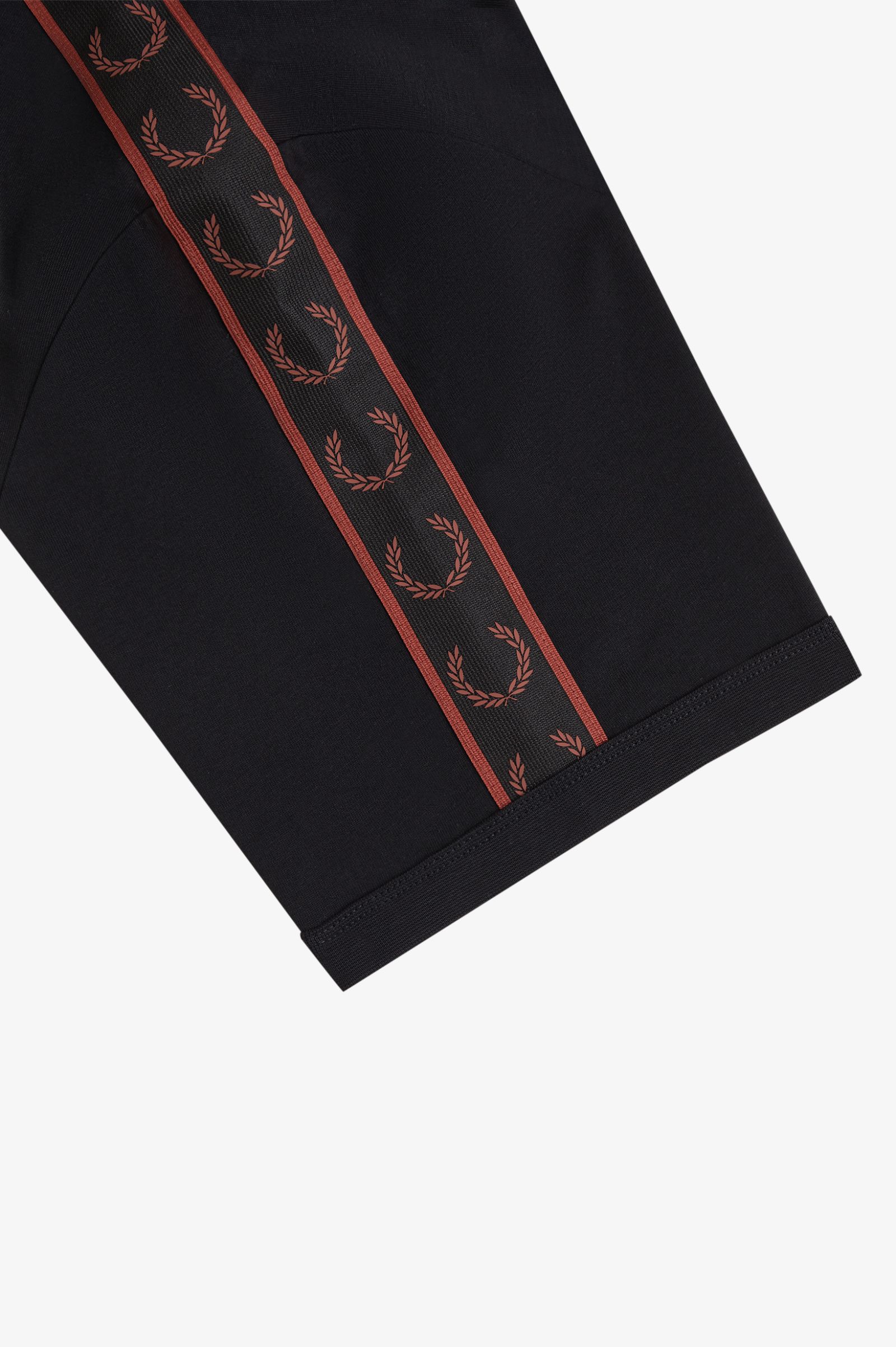 Fred Perry M4613 Contrast Tape Ringer T-Shirt 50C - Black