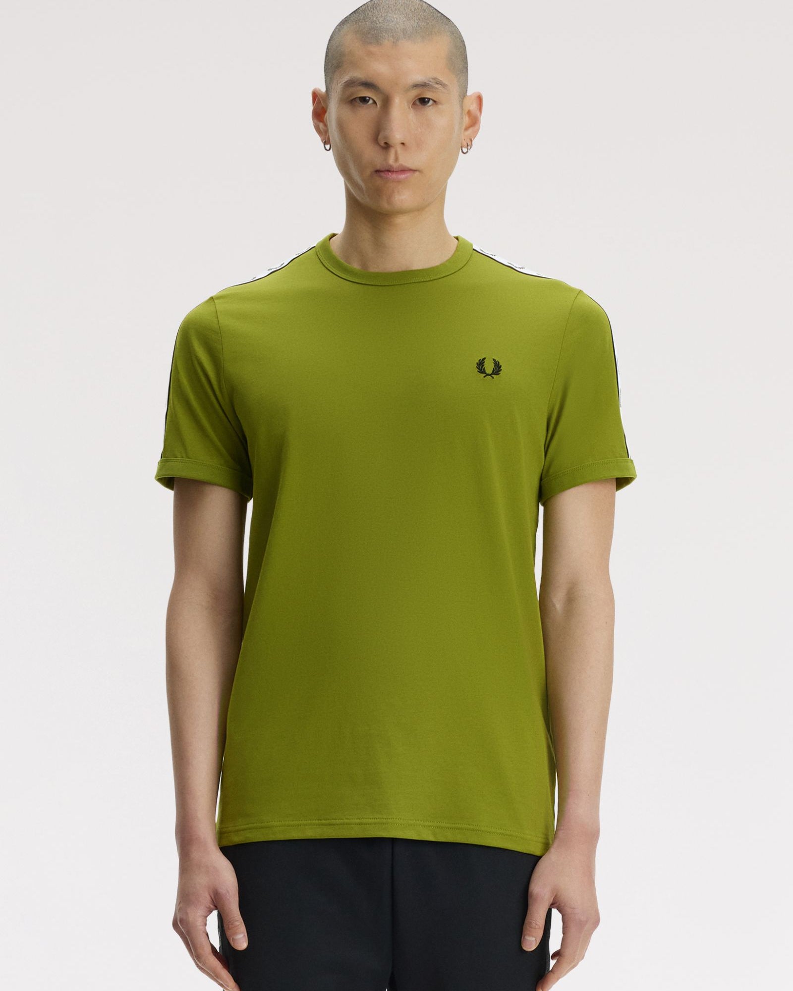 Fred Perry M4613 Contrast Tape Ringer T-Shirt 60C - Apple