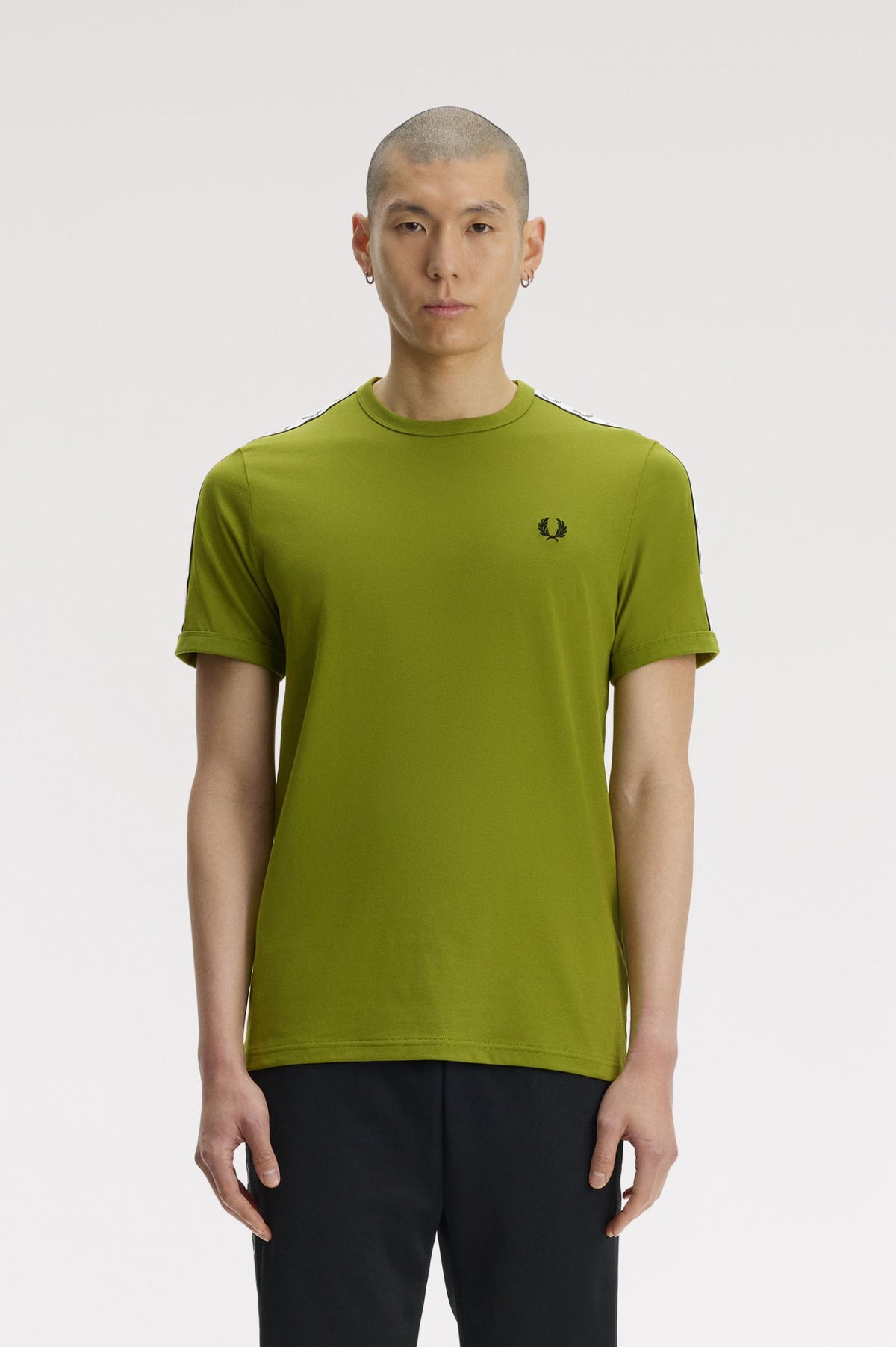 Fred Perry M4613 Contrast Tape Ringer T-Shirt 60C - Apple
