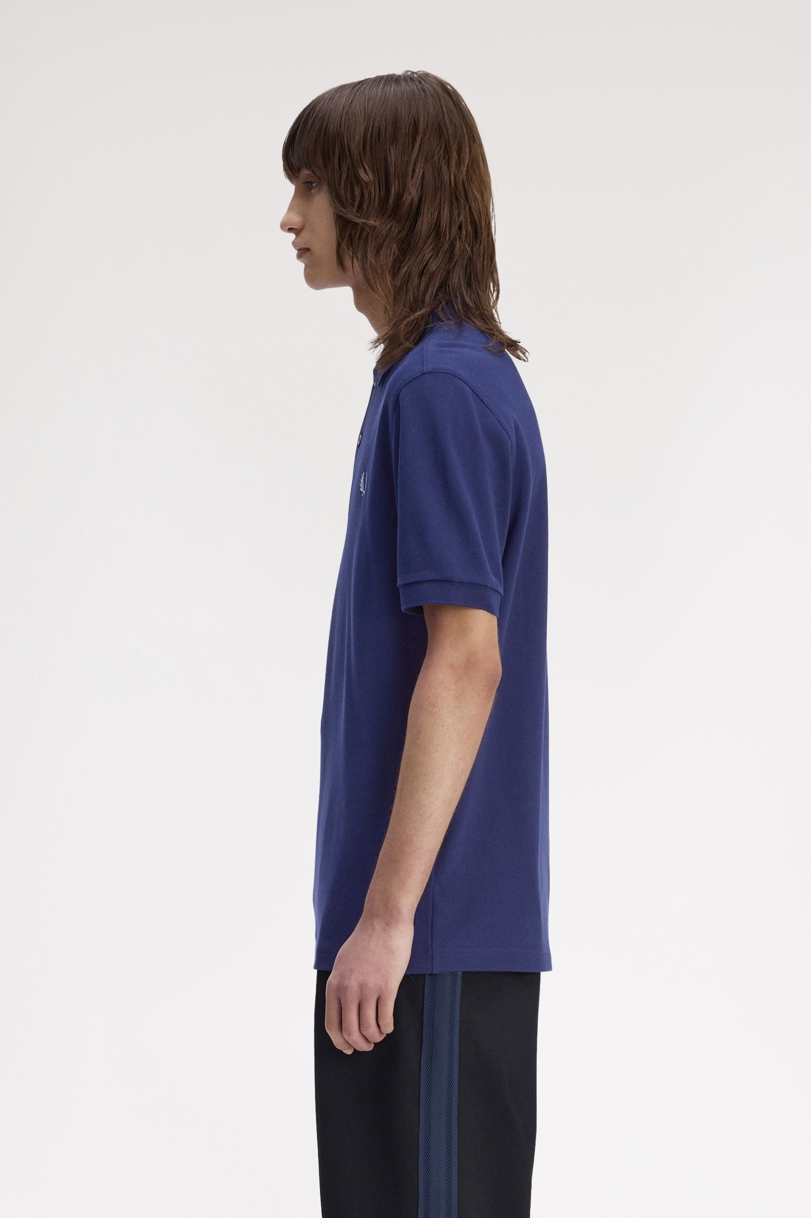 Fred Perry M6000 The Fred Perry Polo Shirt - 56A French Navy/Stockport Blue