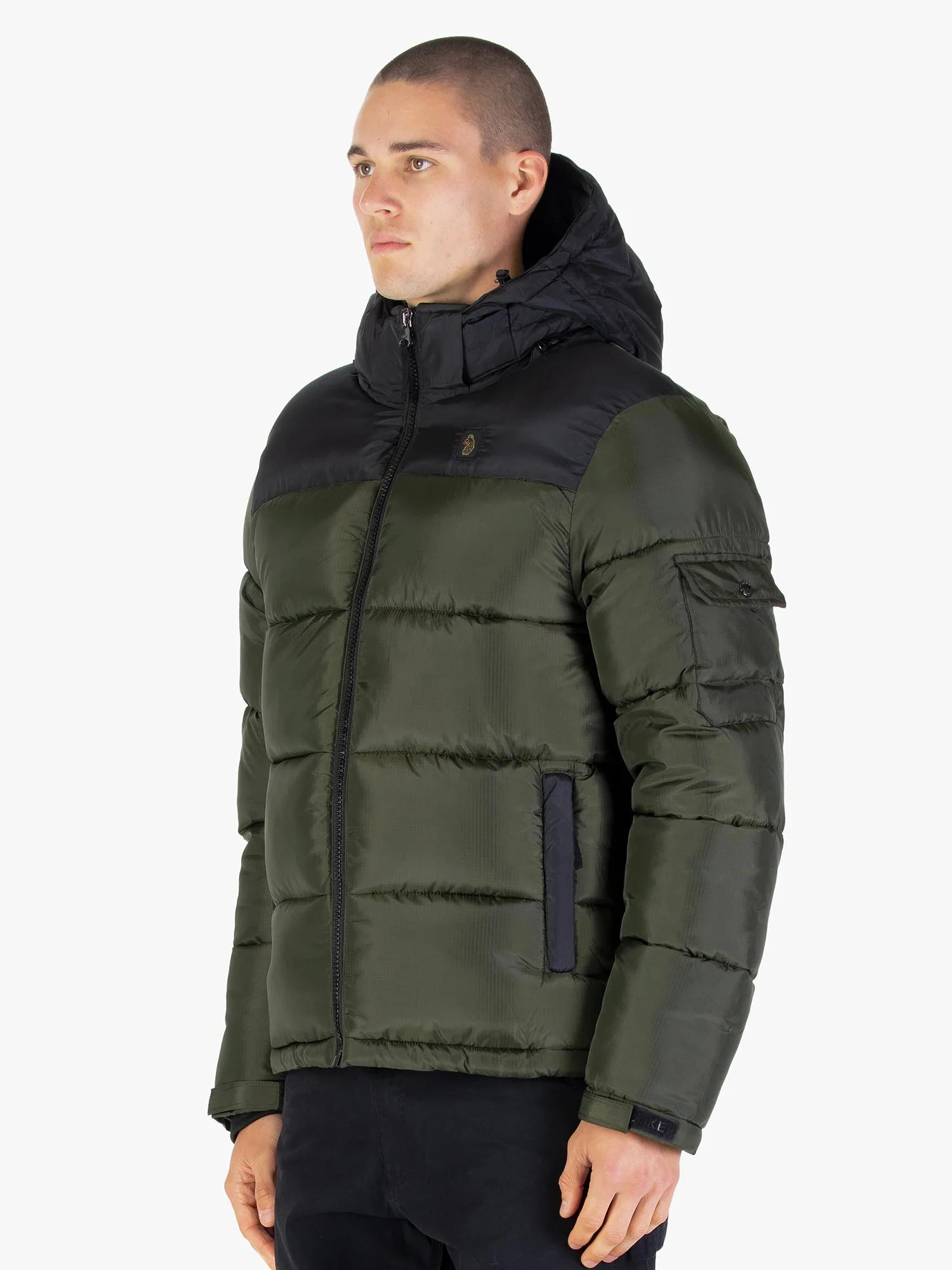 Luke 1977 M680717 Yupick Hooded Jacket - Dark Green