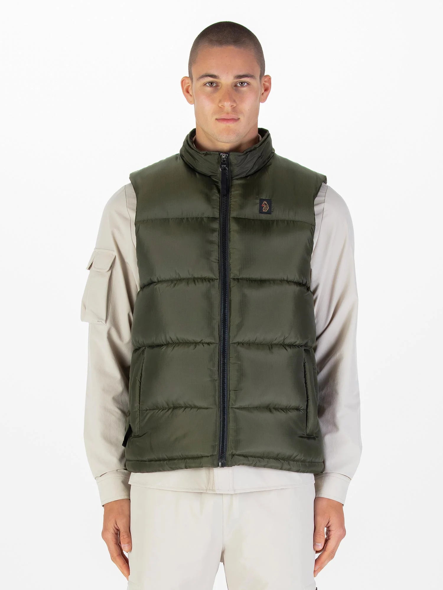 Luke 1977 M680706 Ataka Gilet Dark Green