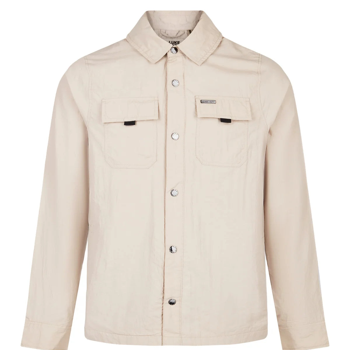 Luke 1977 Seattle Overshirt M680726 - Dark Ecru