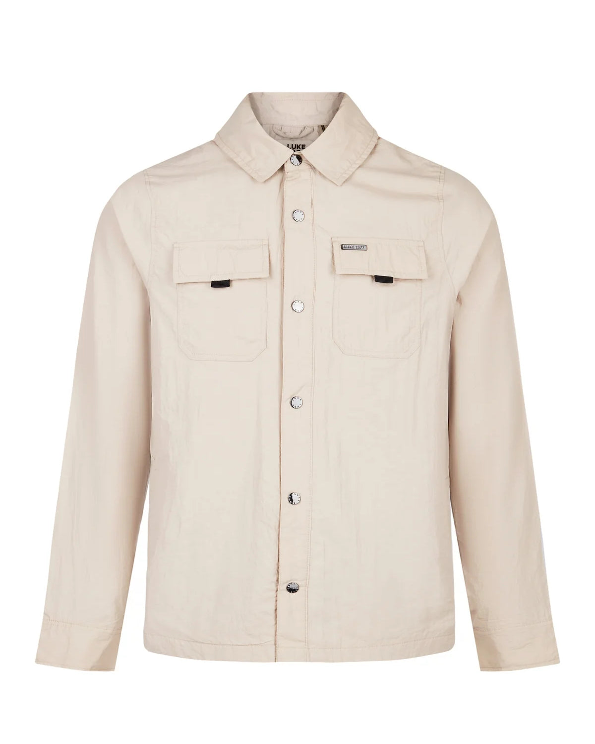 Luke 1977 Seattle Overshirt M680726 - Dark Ecru