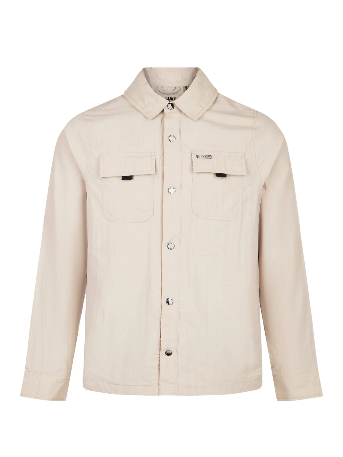 Luke 1977 Seattle Overshirt M680726 - Dark Ecru