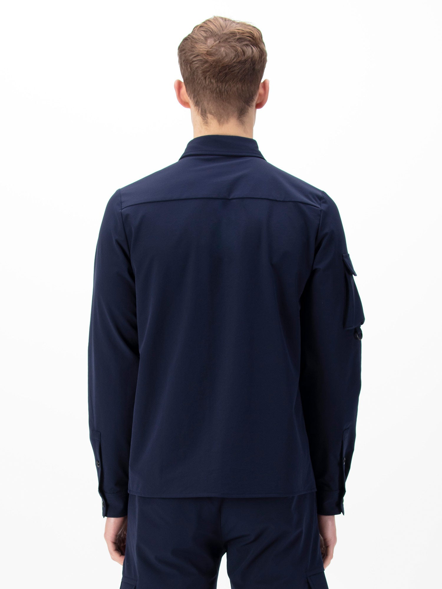 Luke 1977 M710950 Hulun Pocket Jacket Dark Navy