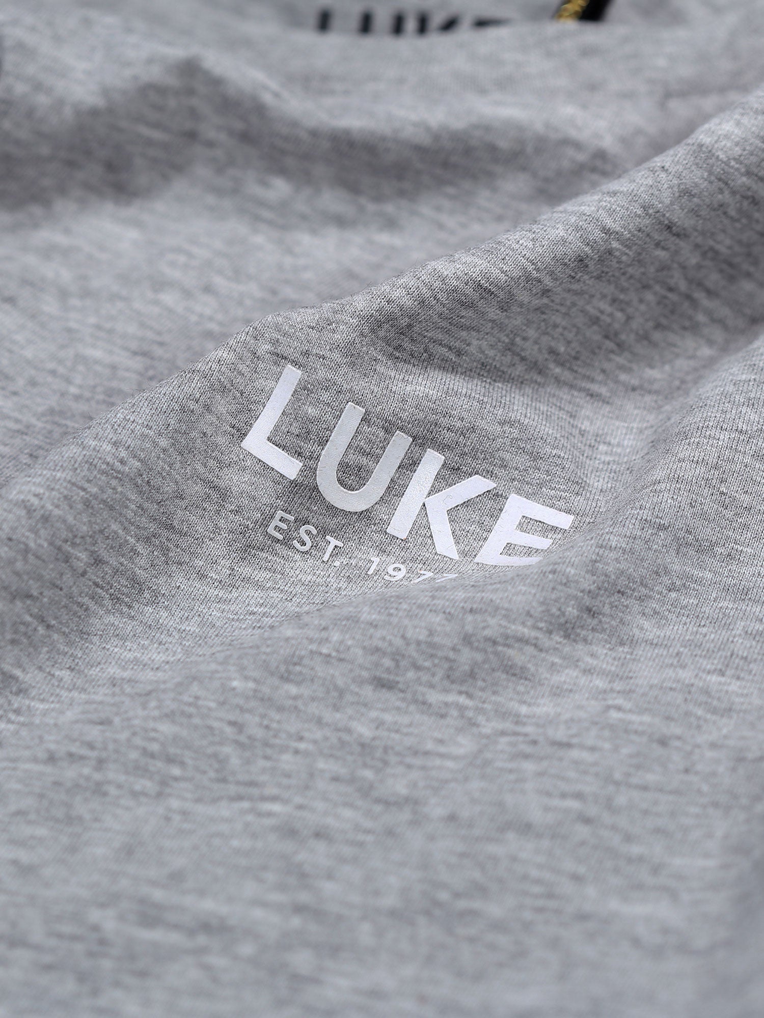 Luke 1977 M730180 Superb Luke Est 1977 T-shirt Mid Grey Marl