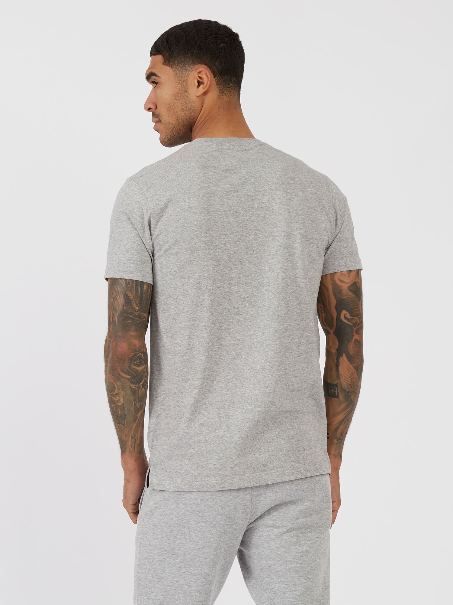 Luke 1977 M730180 Superb Luke Est 1977 T-shirt Mid Grey Marl