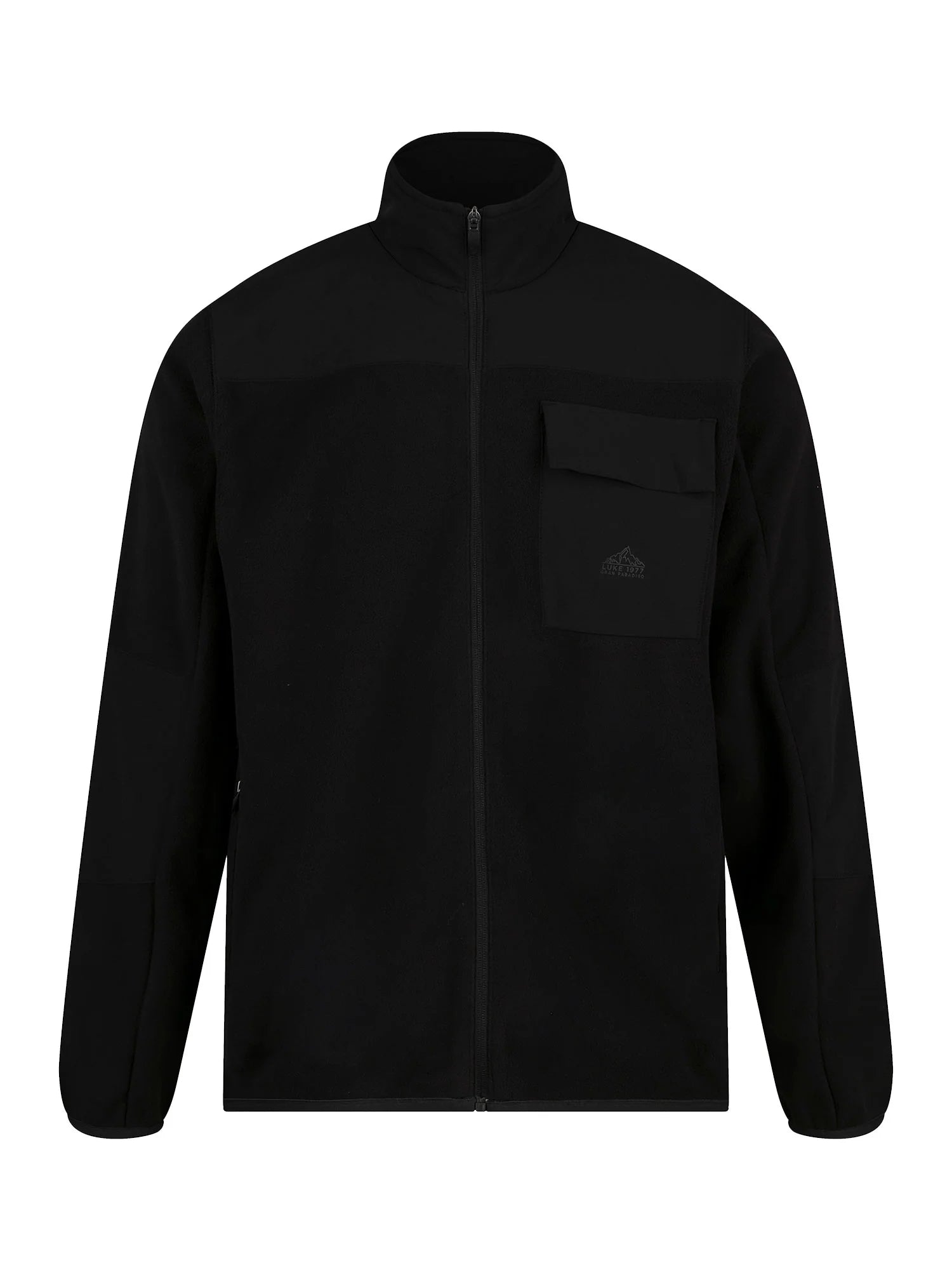 Luke 1977 Nevis 1000 Zip Funnel Jacket - Black