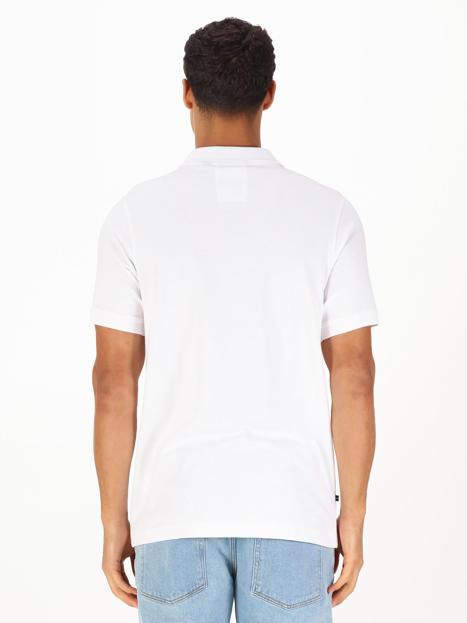 Luke 1977 M731450 Laos Patch Polo Shirt White