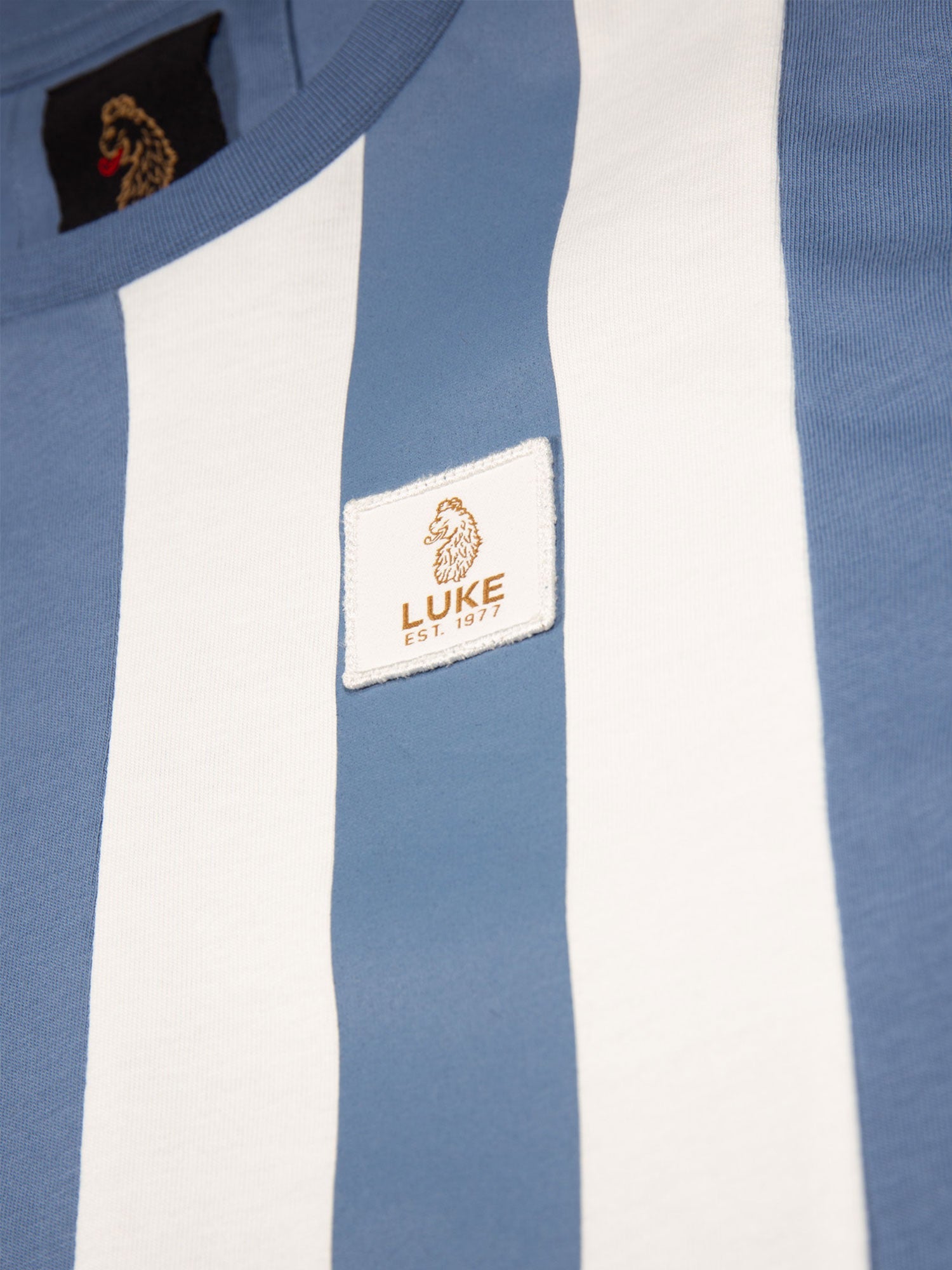 Luke 1977 M740155 Edale T-shirt Denim Blue