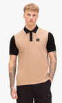 Luke 1977 Saddleworth Polo Shirt - Fawn