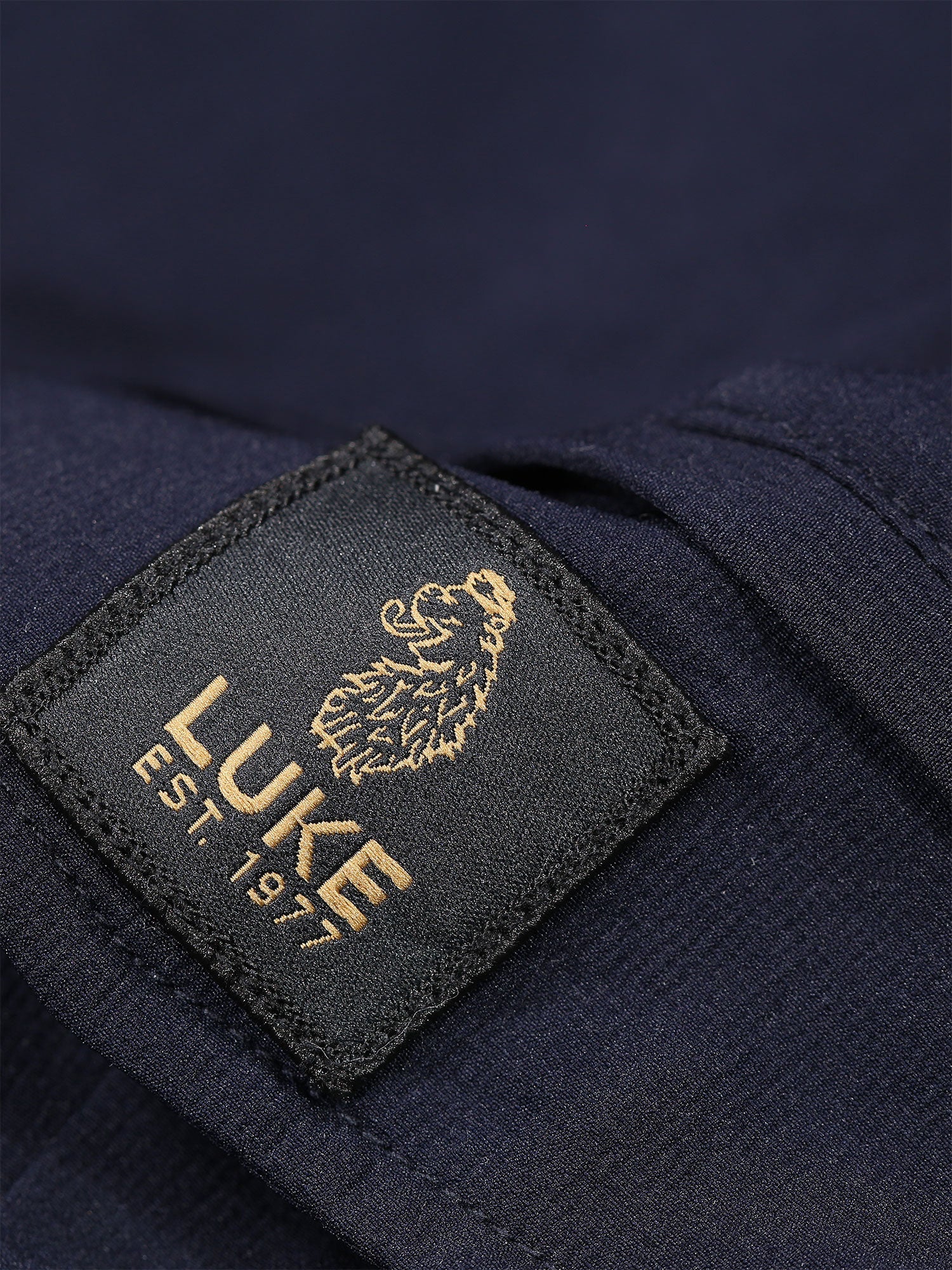 Luke 1977 M750450 Semantic Woven Cargos Dark Navy