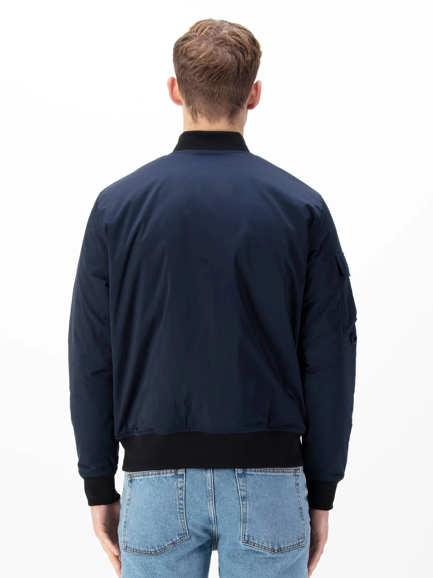Luke 1977 Suzhou Reversible Bomber Jacket - Dark Navy