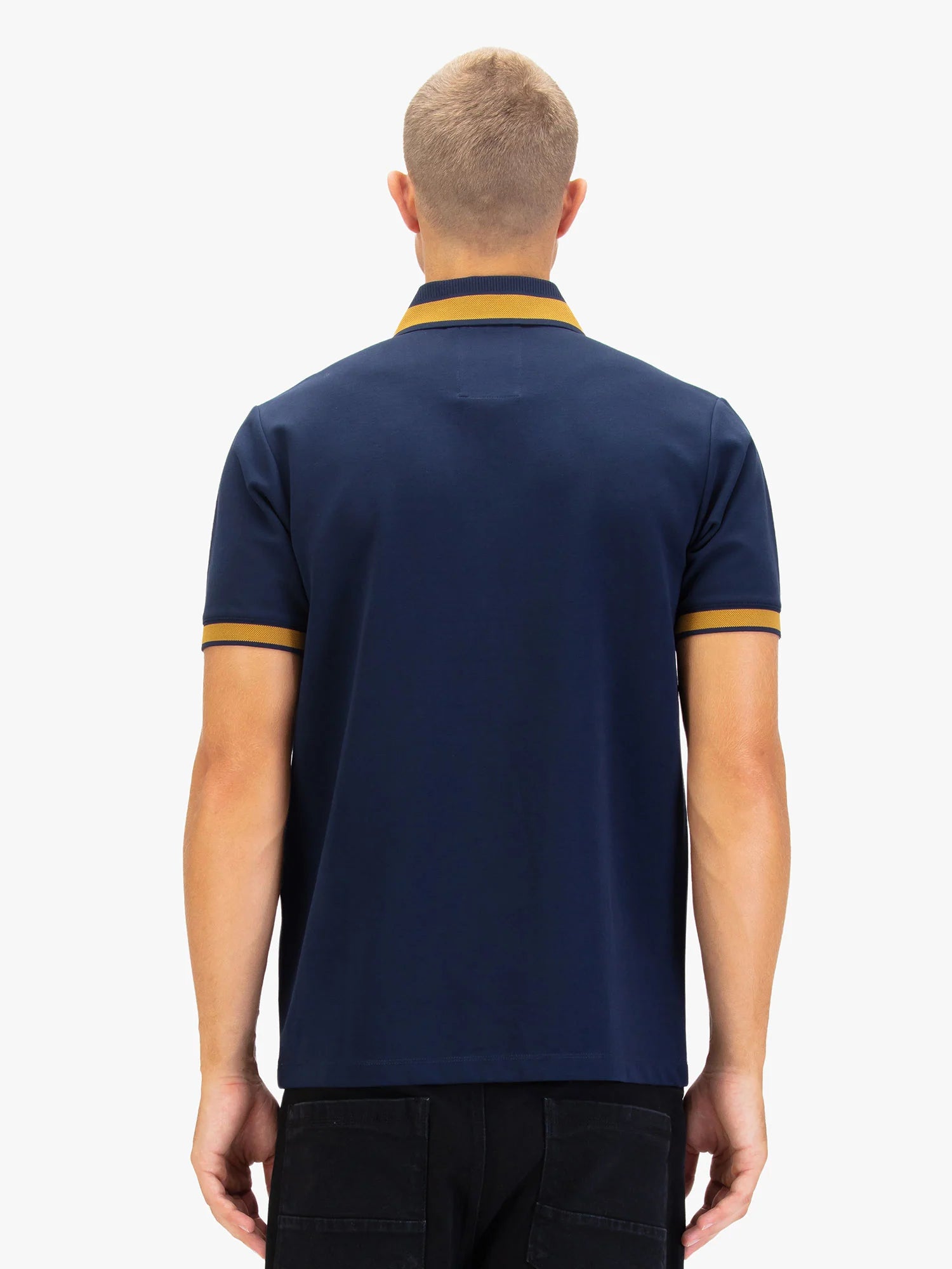 Luke 1977 Makati Polo Shirt Navy Gold