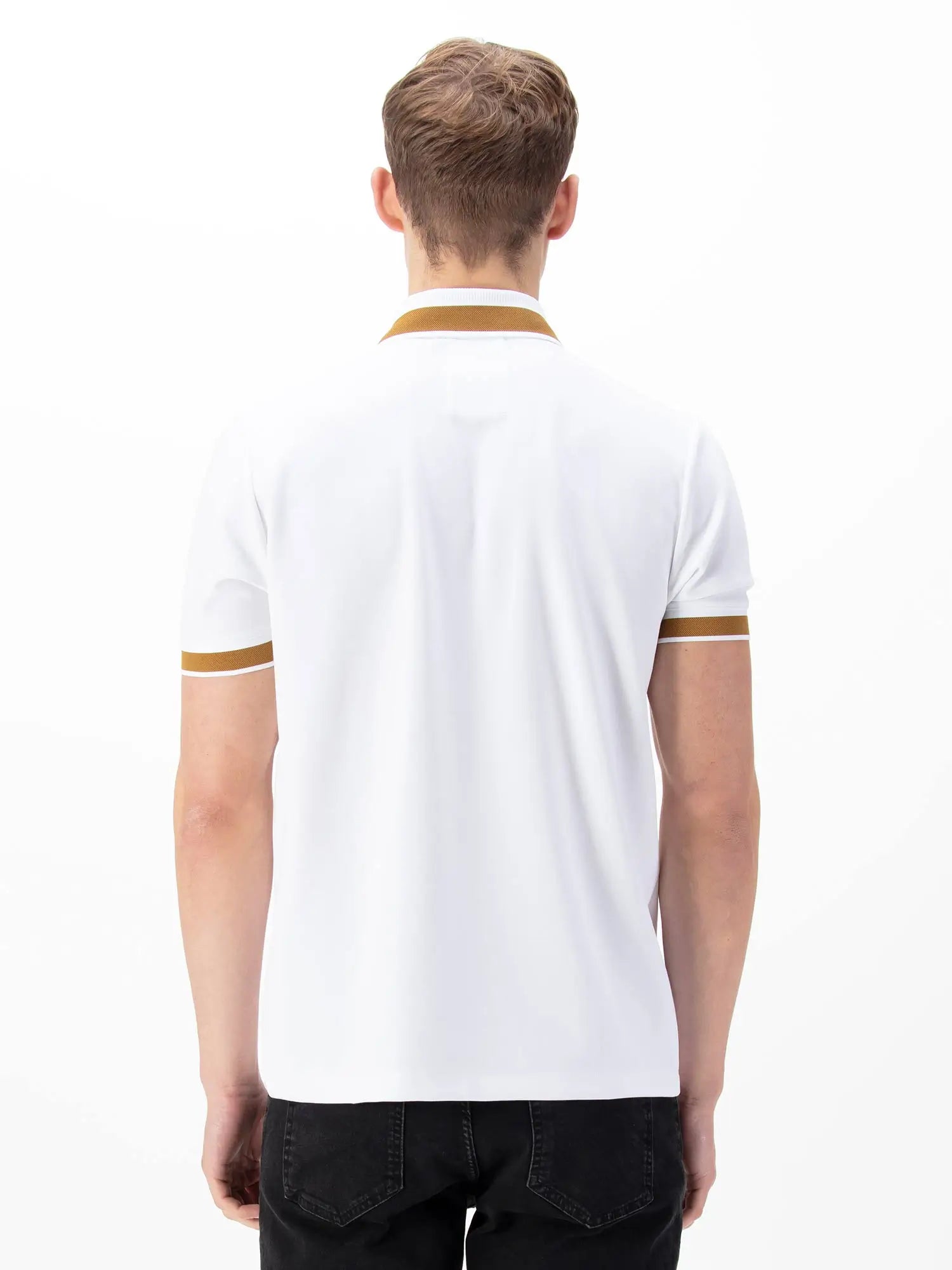 Luke 1977 Makati Polo Shirt - White/Gold