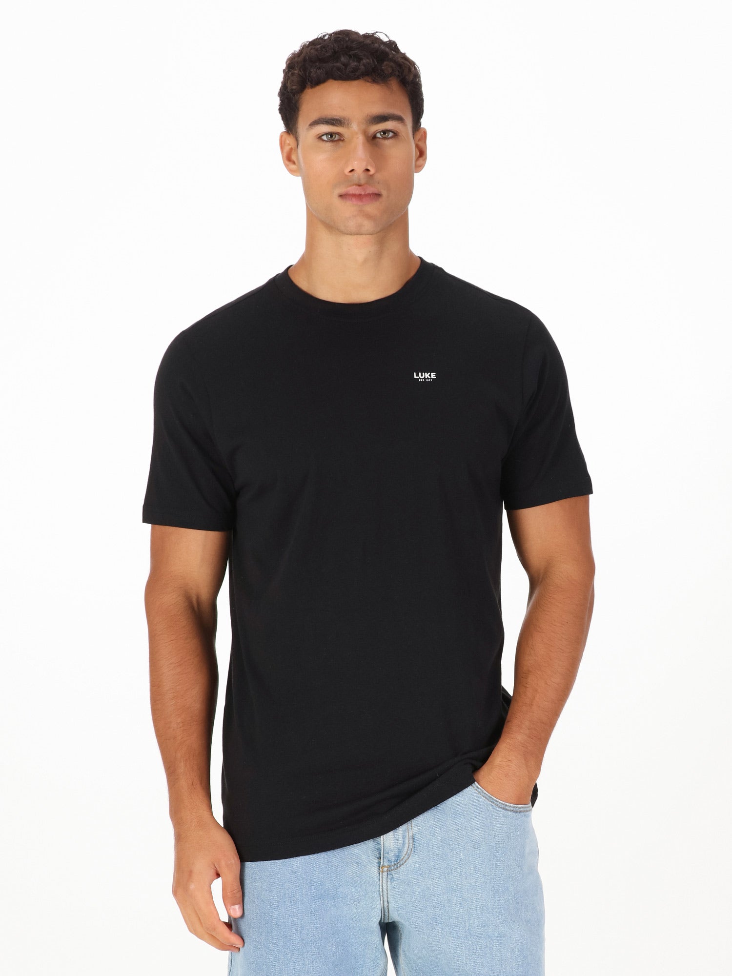 Luke 1977 M780153 3PK Magic T-shirts Navy/White/Black
