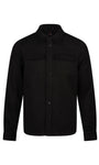 Luke 1977 M780950 Ettrick Overshirt - Black