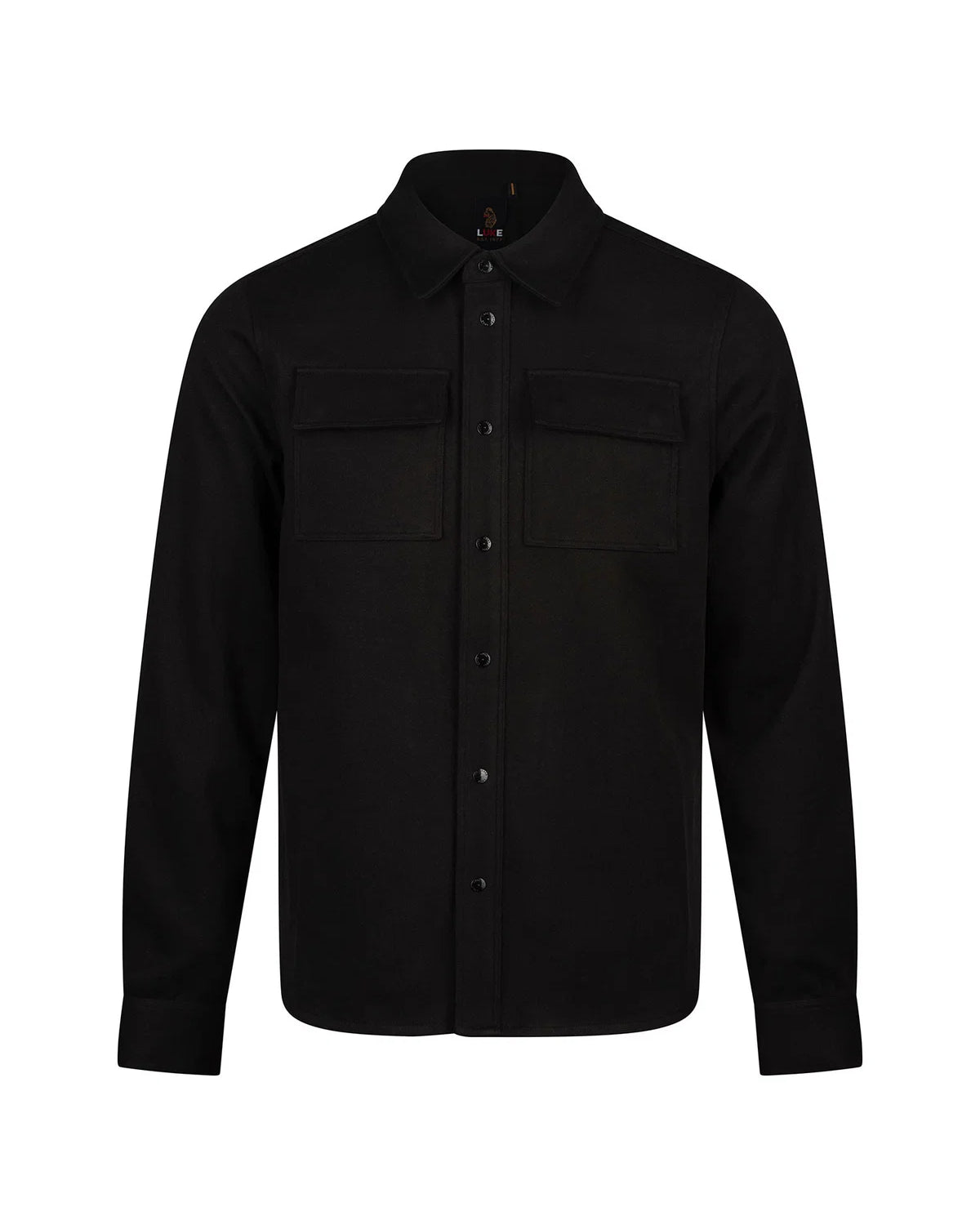 Luke 1977 M780950 Ettrick Overshirt - Black