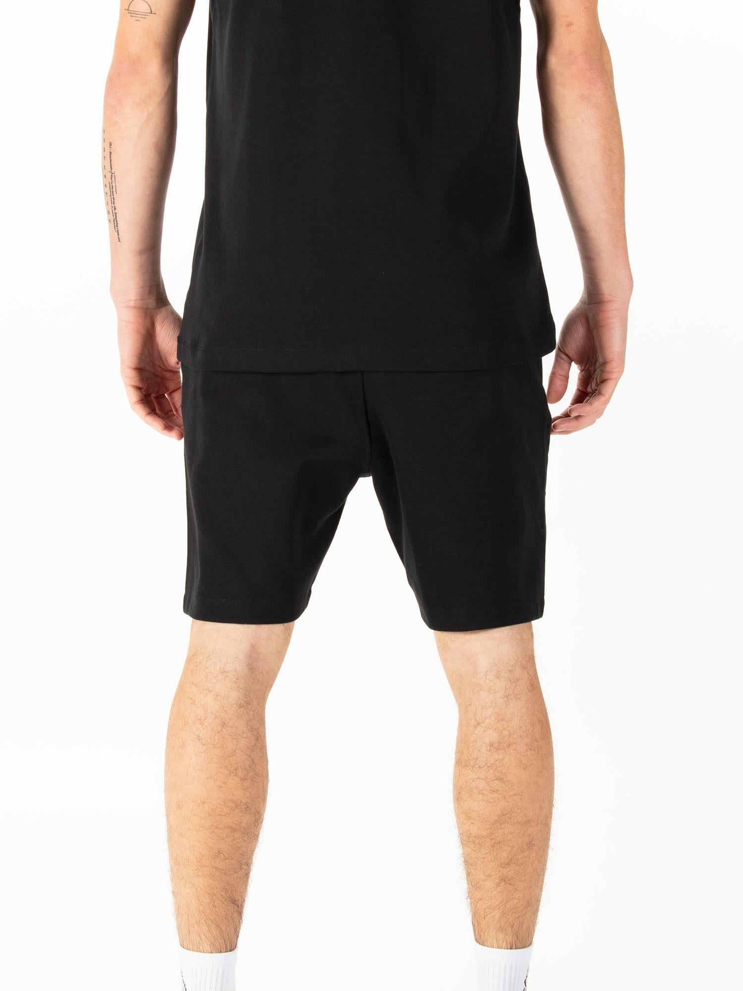 Luke 1977 M801052 Reid Text Detail Shorts Black