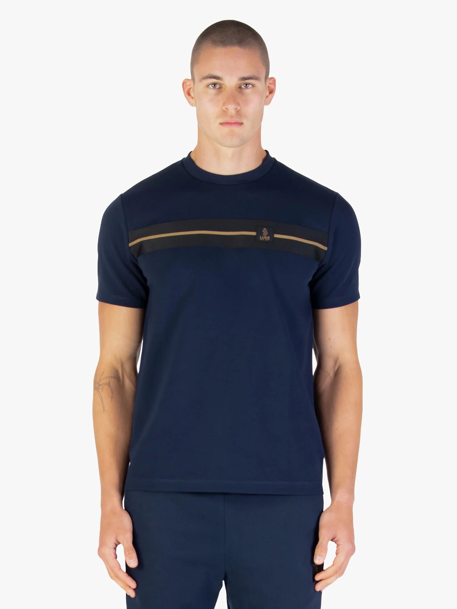 Luke 1977 Hopkins 1000 T-Shirt - Dark navy