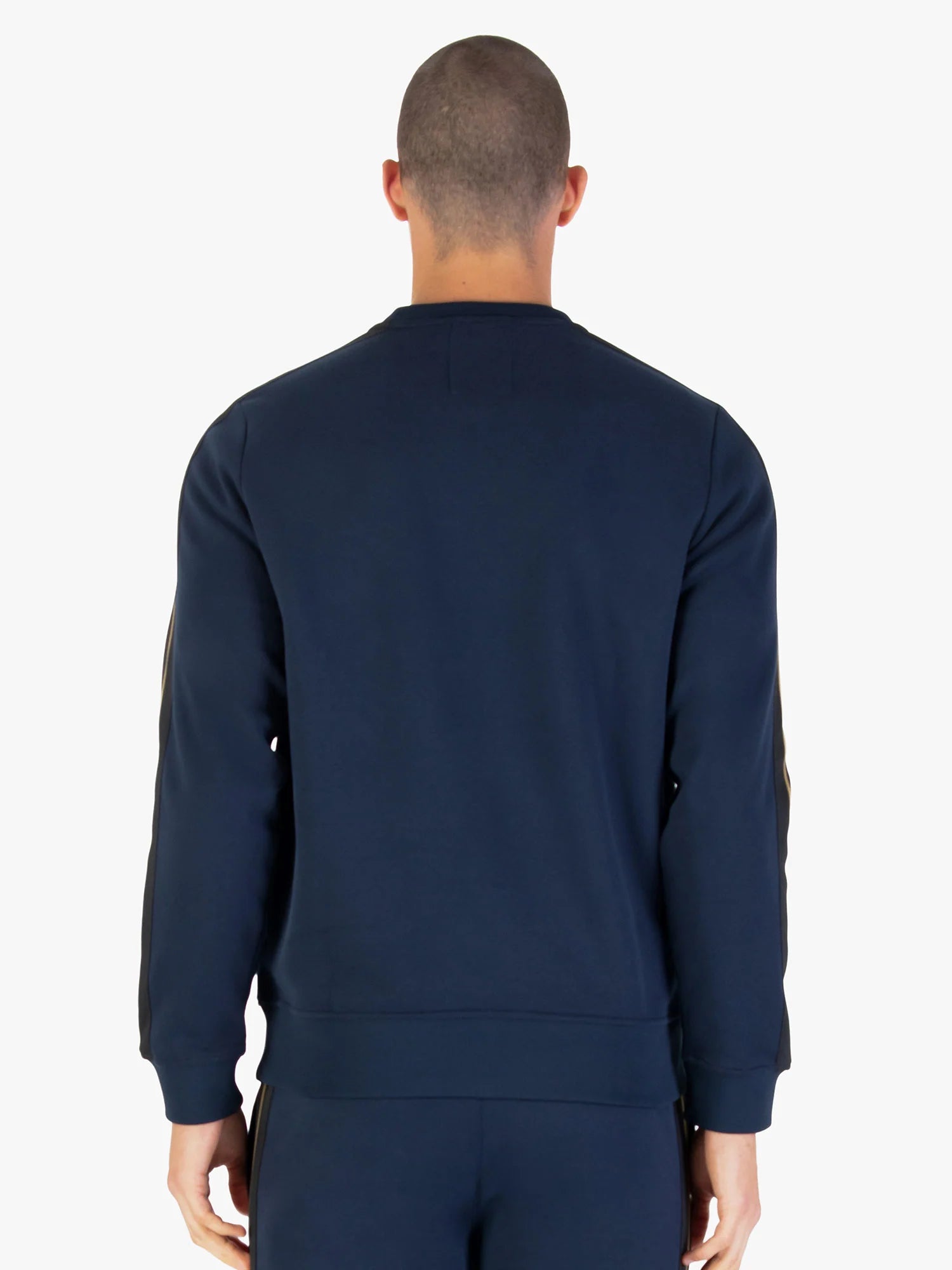 Luke 1977 Massachusetts 1000 Tape Detail Sweat - Dark Navy