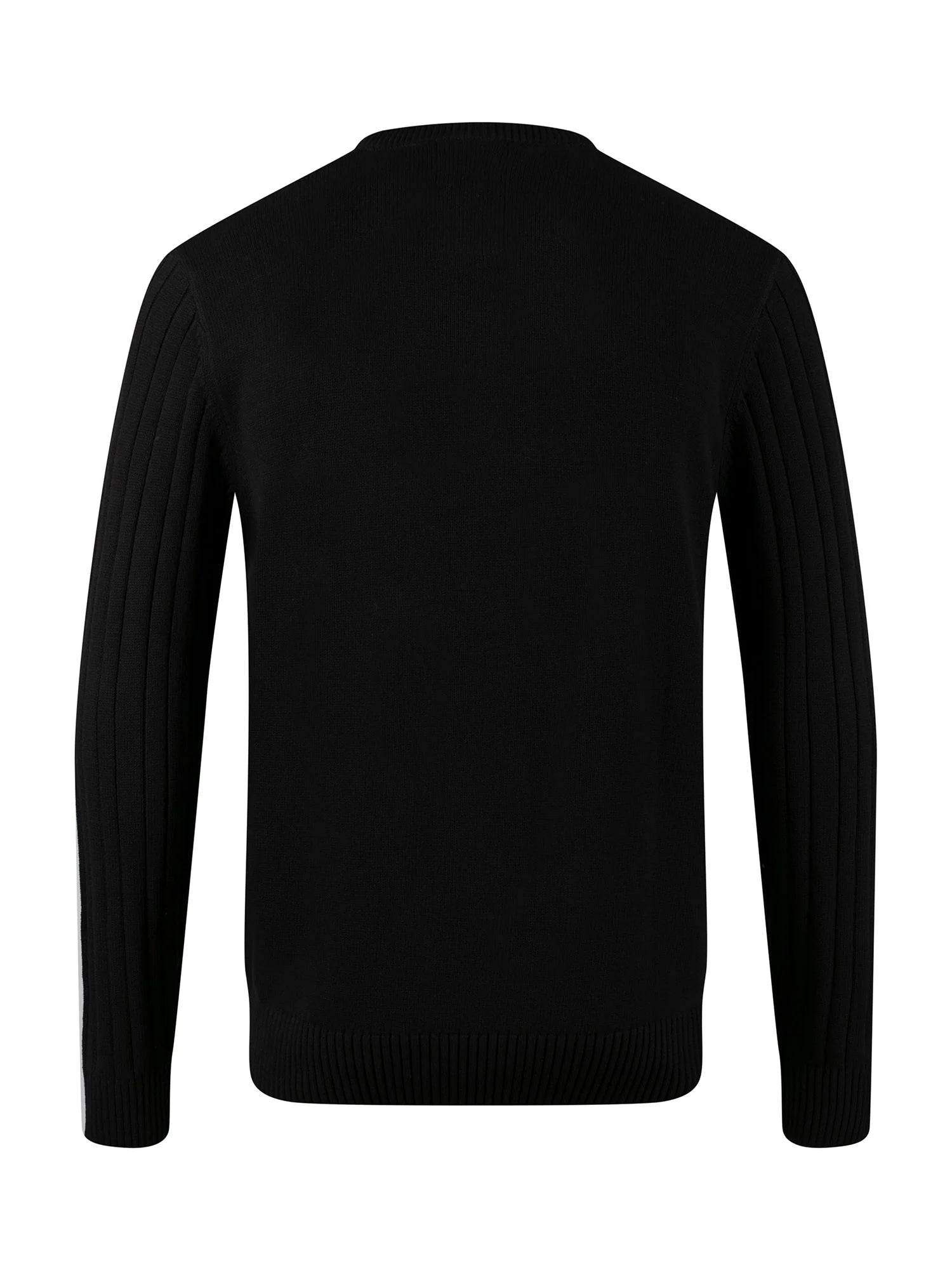 Luke 1977 M810650 Mitchem Cable Knit Jumper Black
