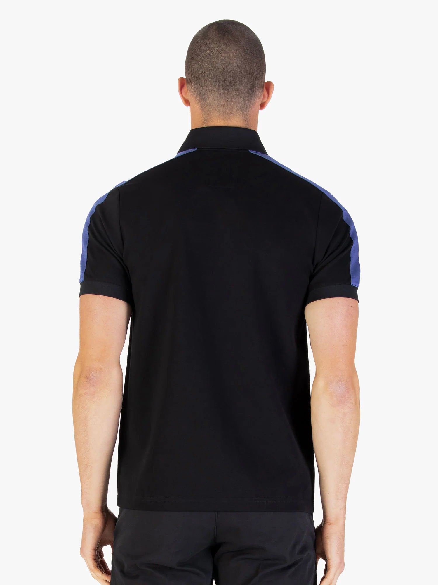 Luke 1977 Caltech 1000 Zip Polo - Black Future Dusk