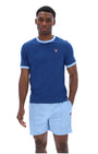 Fila LM1836AT Marconi Essential Ringer T-Shirt - Limoges/Frozen Fjord