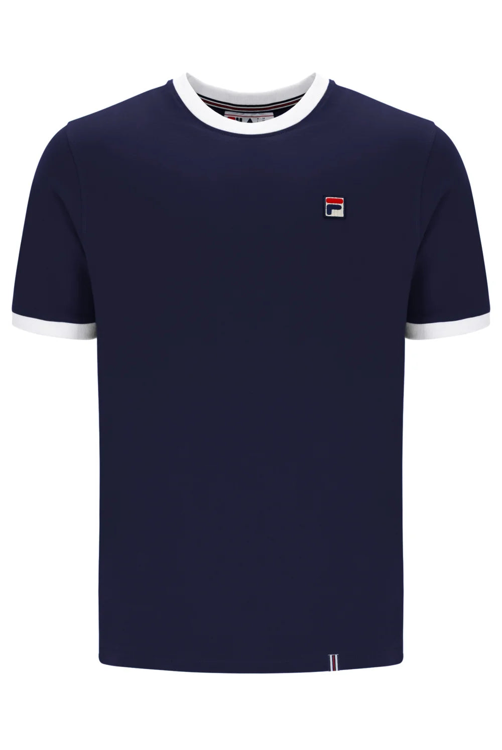 Fila LM1836AT Marconi Essential Ringer T-Shirt 411 - Fila Navy/White