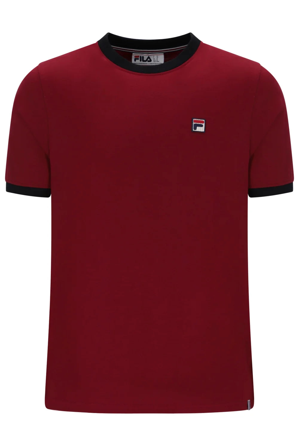 Fila LM1836AT Marconi Essential Ringer T-Shirt 553 - Sundried Tomato/Black