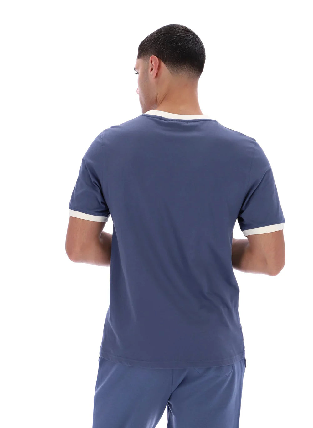 FILA Marconi Ringer T-Shirt - Vintage Indigo/Gardenia