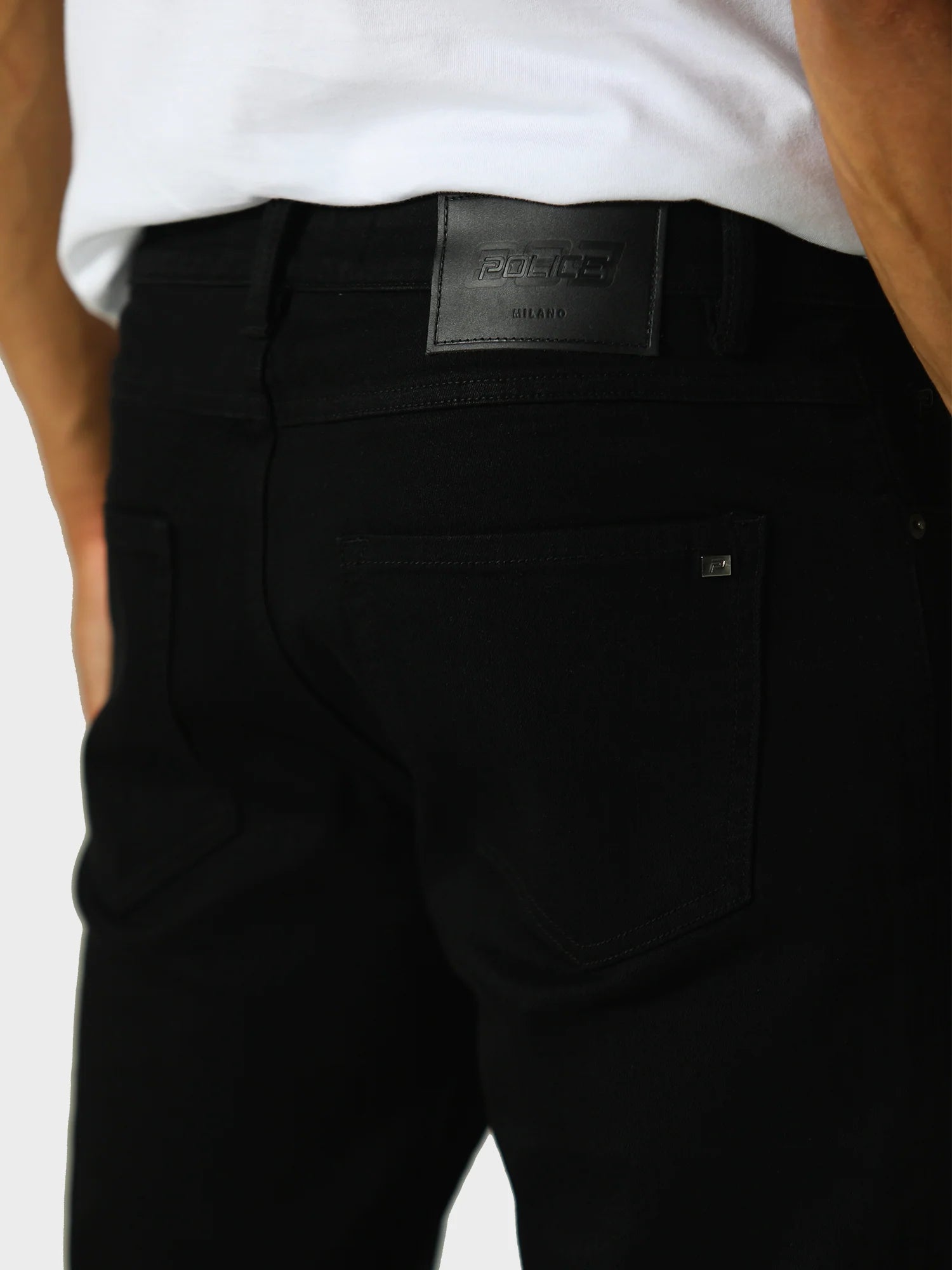 883 Police TODD 960 Mattia Regular Fit Jeans - Black