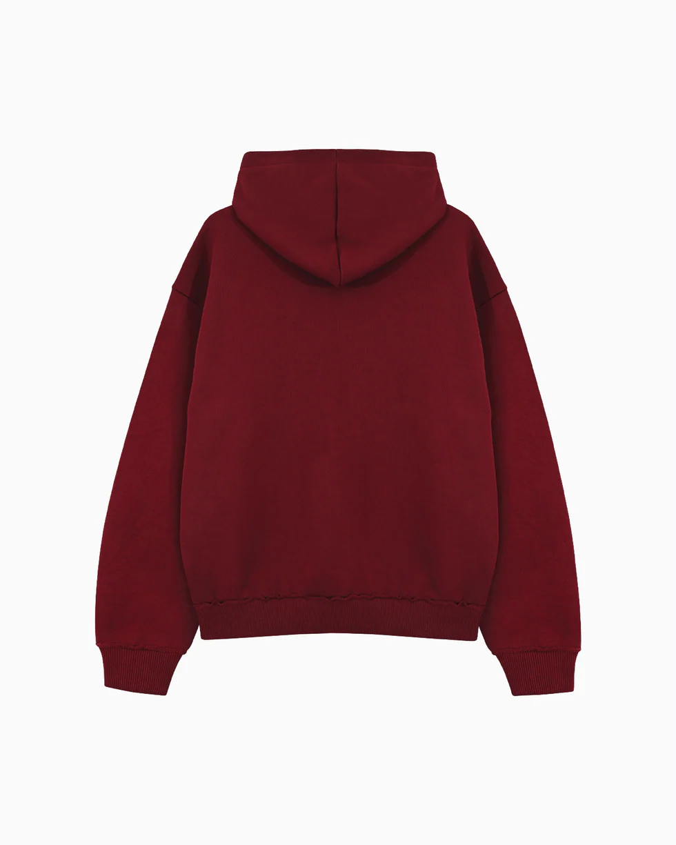 Syenti Mechanic Hoodie - Burgundy
