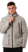 Soul Star MJ Kud Jacket - Light Grey