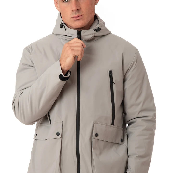 Soul Star MJ Kud Jacket - Light Grey