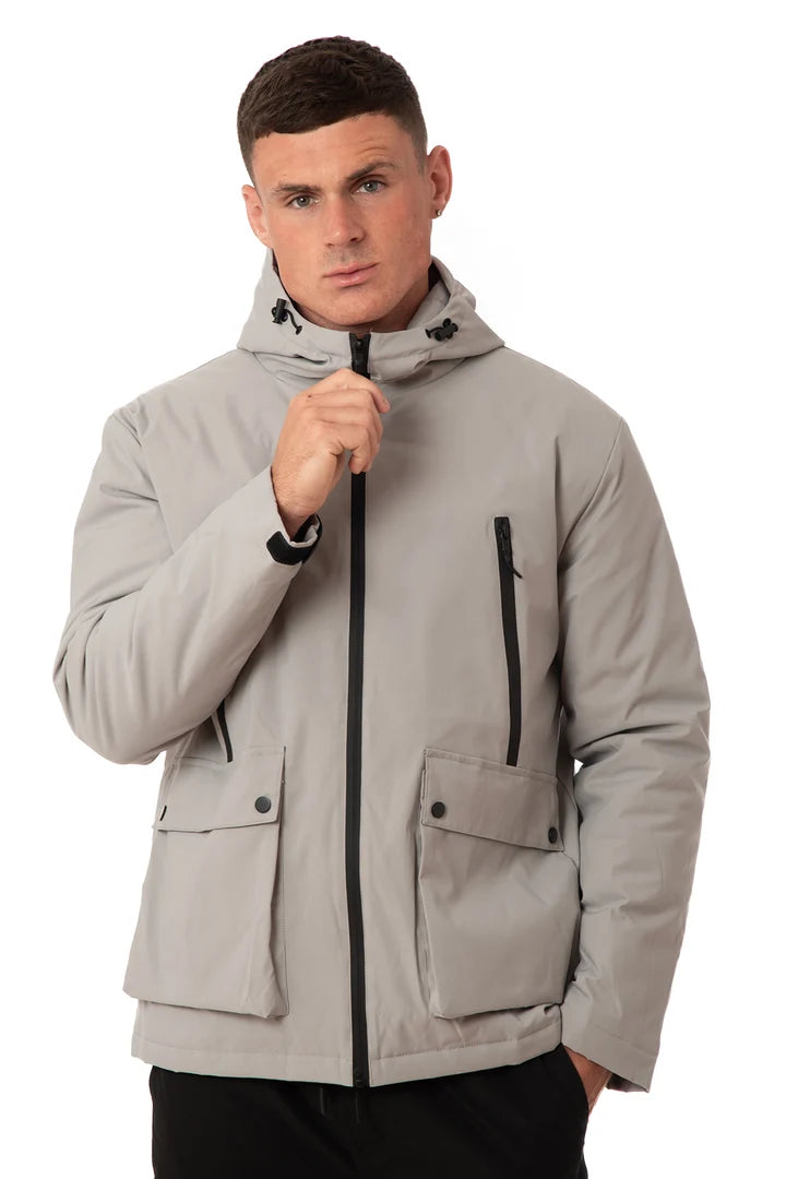 Soul Star MJ Kud Jacket - Light Grey