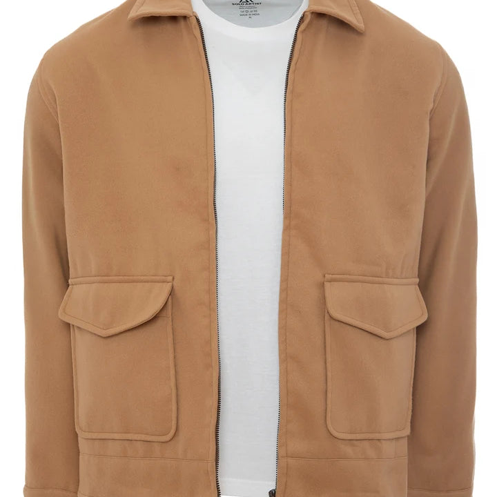 Soul Star MJ Legend Overshirt - Stone