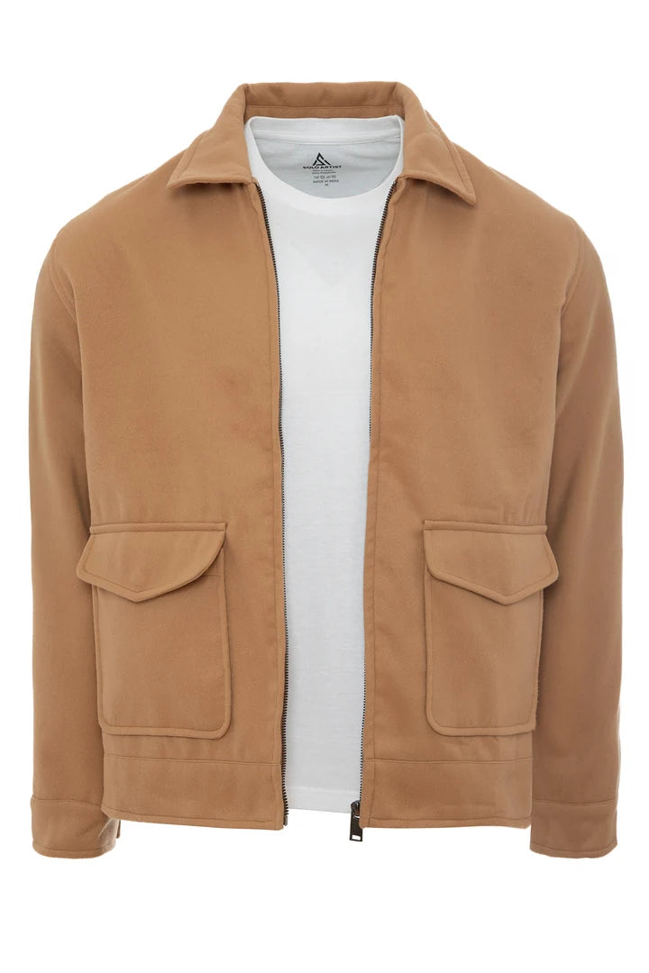 Soul Star MJ Legend Overshirt - Stone