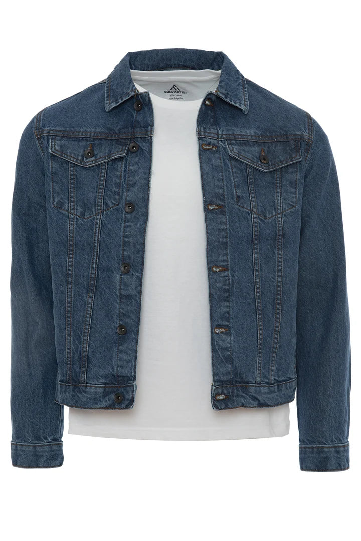 Soul Star Matt Jacket - Light Blue