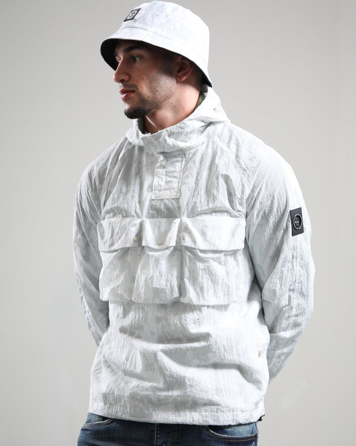 Marshall Artist Arctic Camo 1/4 Zip Jacket 124 - Arctic Camo