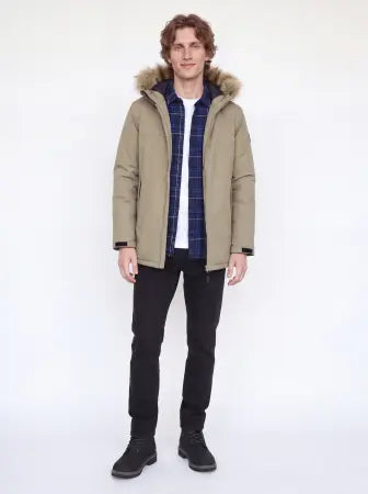 JJ Rebel Gavin Gingham L/S Shirt - Vintage Indigo