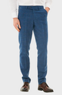 Marc Darcy Dion Trouser - Blue Tweed Check