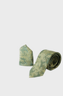Marc Darcy Paisley Tie Set Green