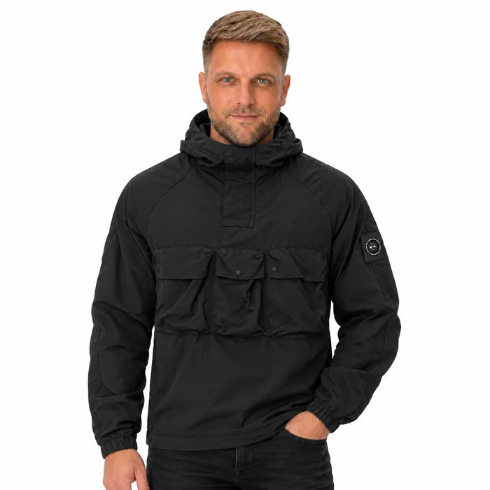 Marshall Artist MSATM11230 Sefton 1/4 Zip Jacket - Black