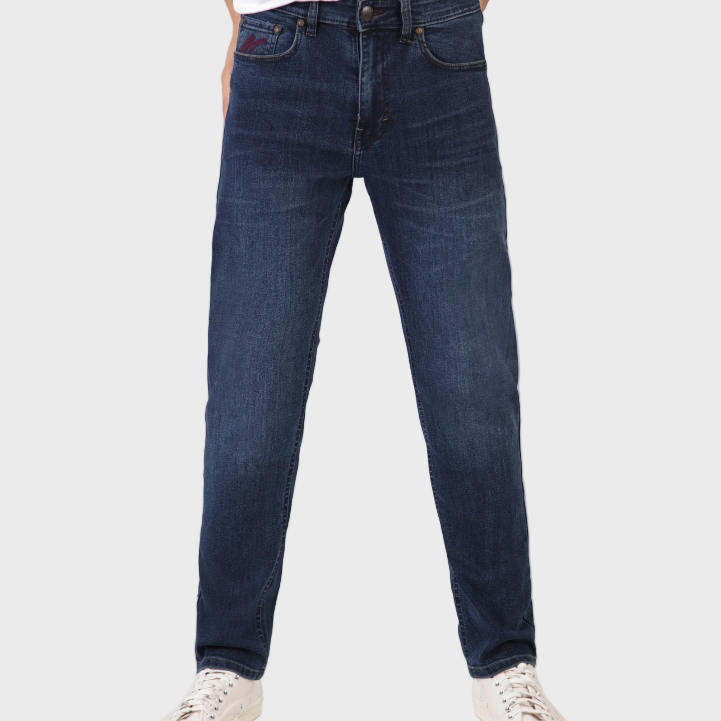 Mish Mash 1984 Outlander Tapered Fit Jeans - Blue/Black