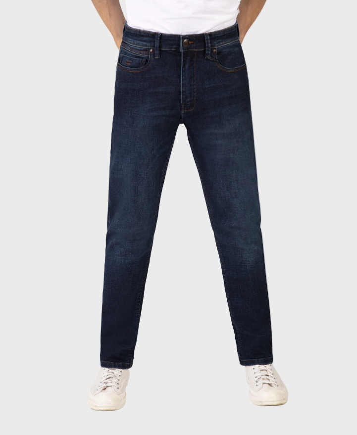 Mish Mash 1984 Tapered Fit Santana Jeans - Dark Denim