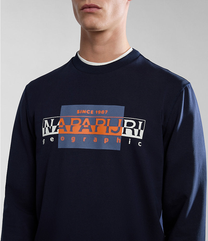 Napapijri Smallwood Sweatshirt Blue Marine